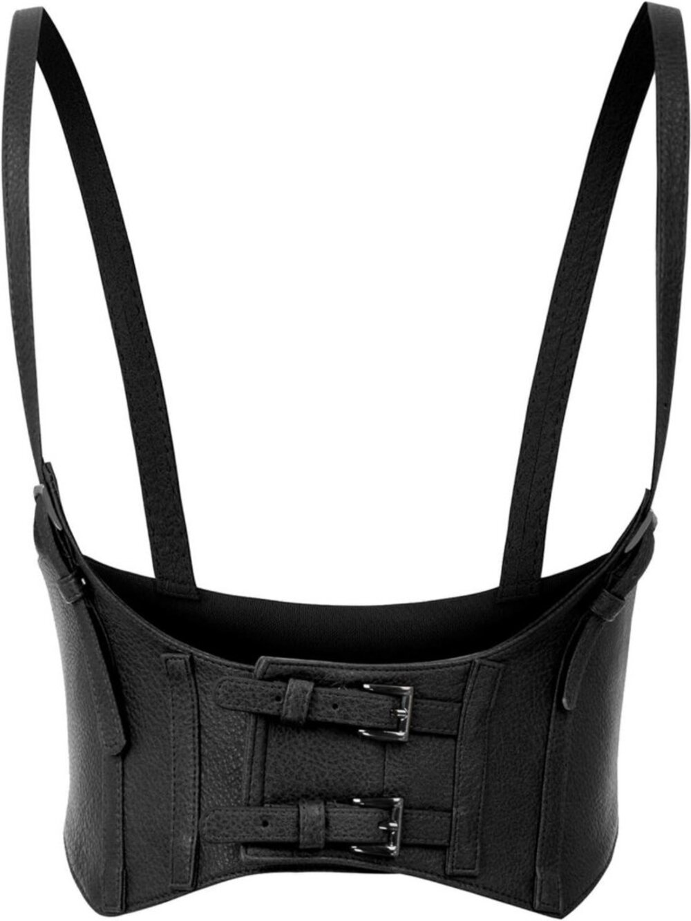 Stylish Faux Leather Waist Belt Corset for Women | Steampunk Underbust Fashion